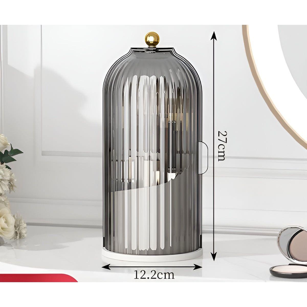 GlamSpin | 360° Rotating Makeup Organiser – Stylish & Practical Beauty Storage