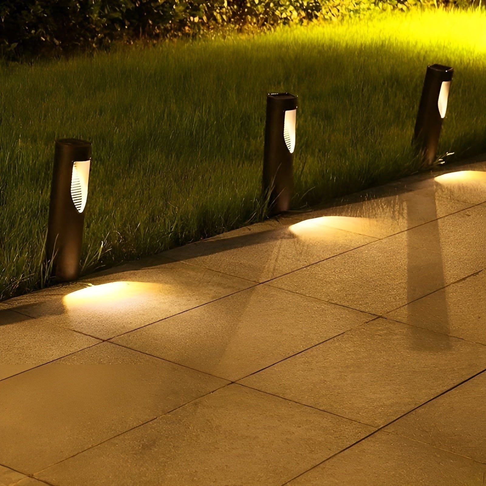 GlowSphere Solar Light | Waterproof Cylindrical LED Outdoor Garden Lighting