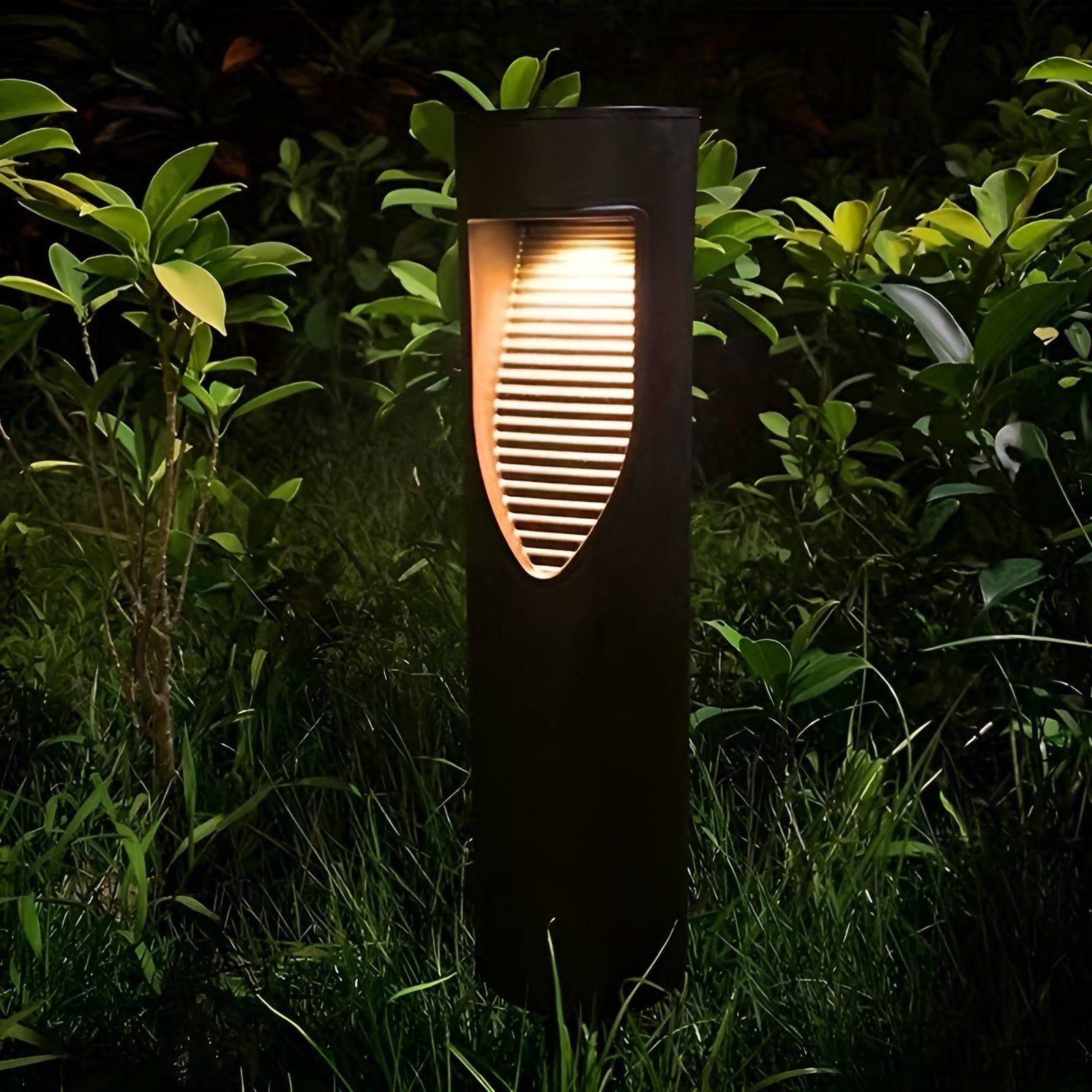 GlowSphere Solar Light | Waterproof Cylindrical LED Outdoor Garden Lighting