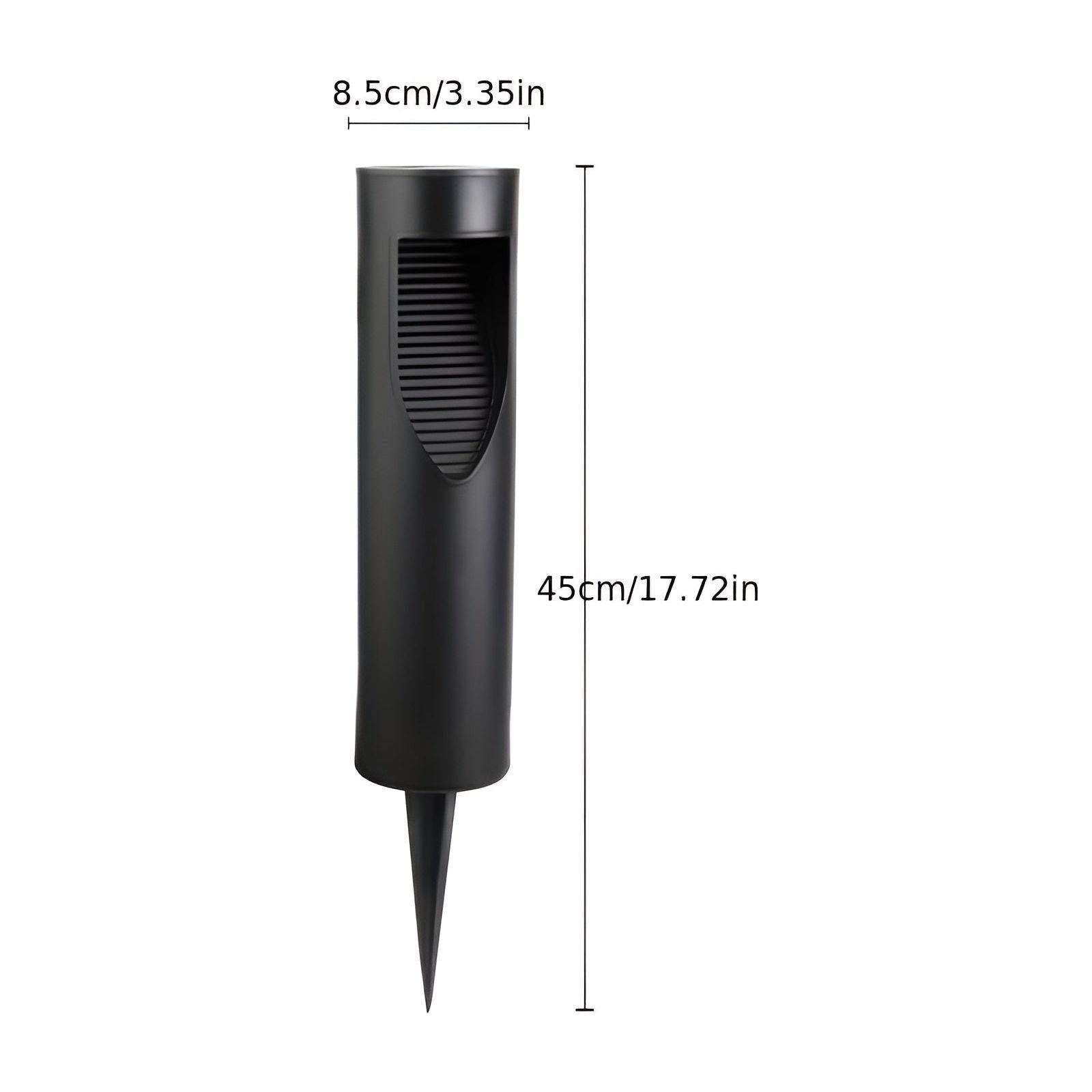GlowSphere Solar Light | Waterproof Cylindrical LED Outdoor Garden Lighting