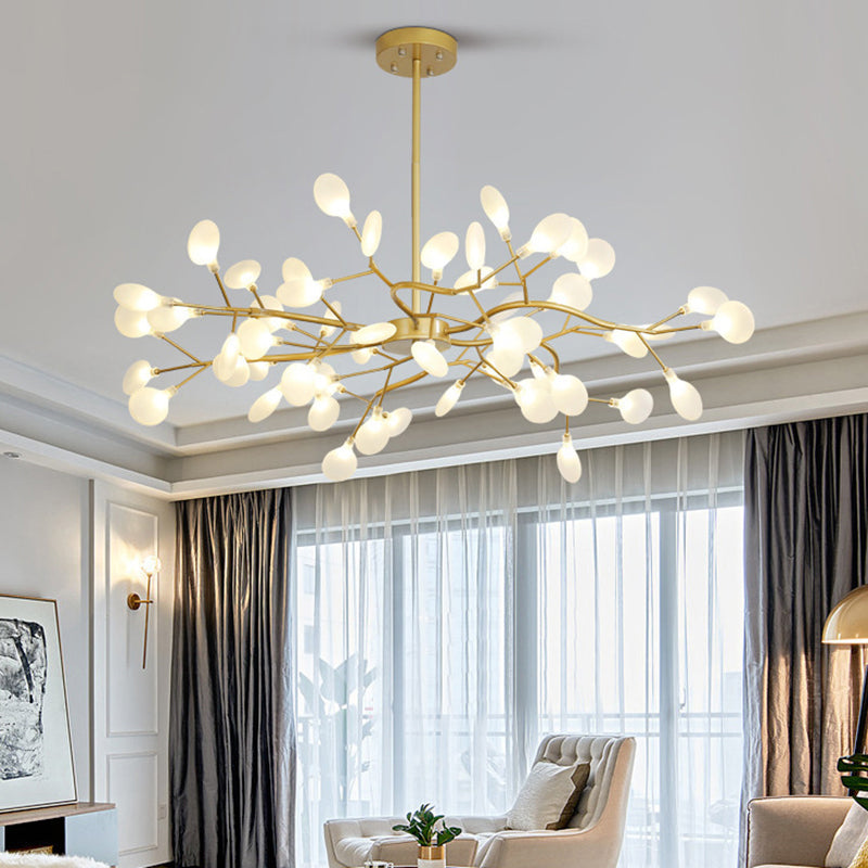 Glowbranch | Minimalist Chandelier With Firefly-inspired Arms