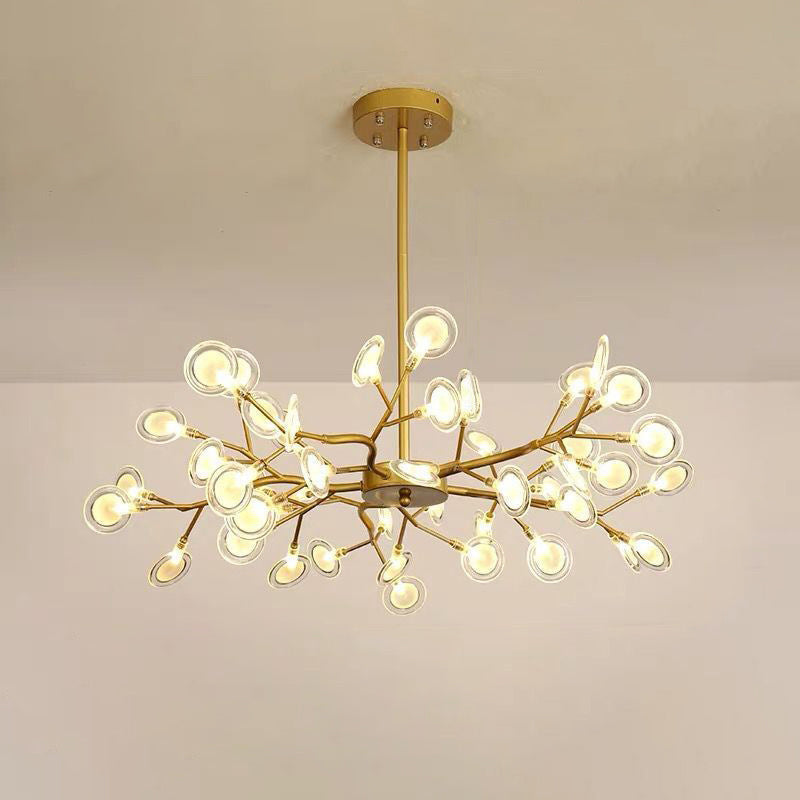 Glowbranch | Minimalist Chandelier With Firefly-inspired Arms