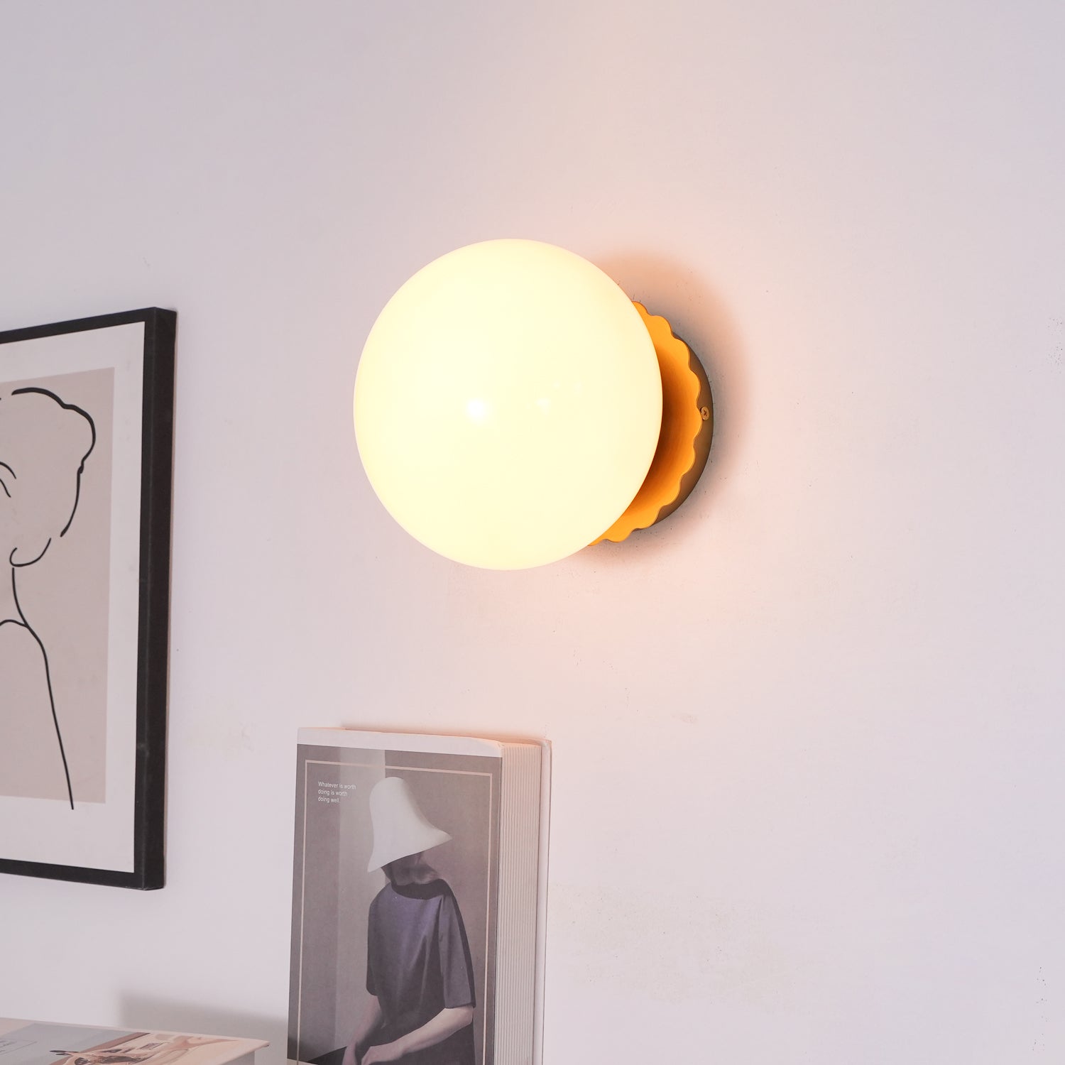 Glowmallow | Soft White Marshmallow Wall Lamp