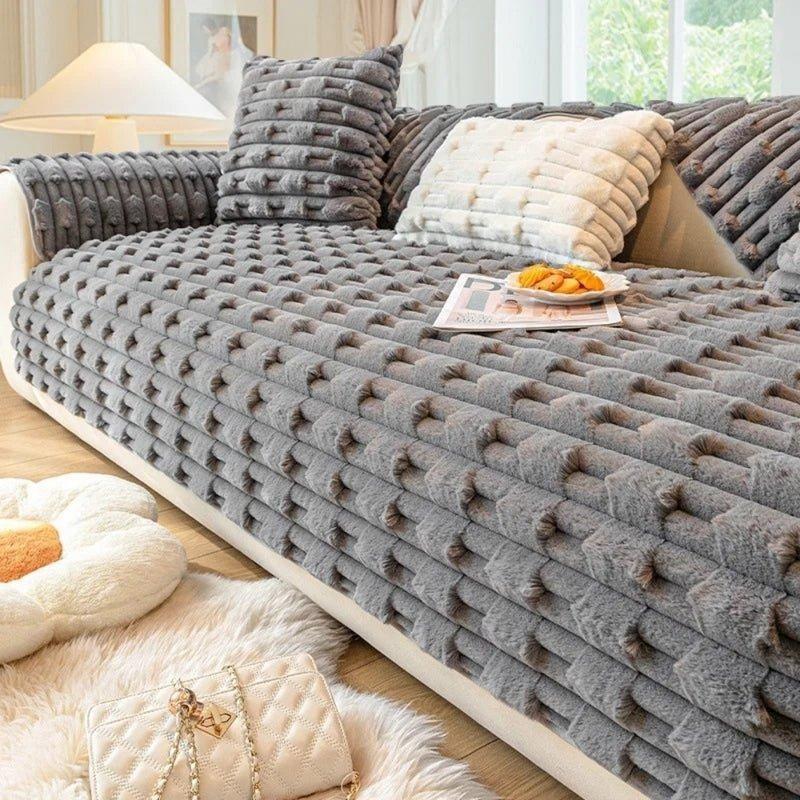 Amelia | Luxury Plush Sofa Cover – Ultimate Comfort & Elegant Design