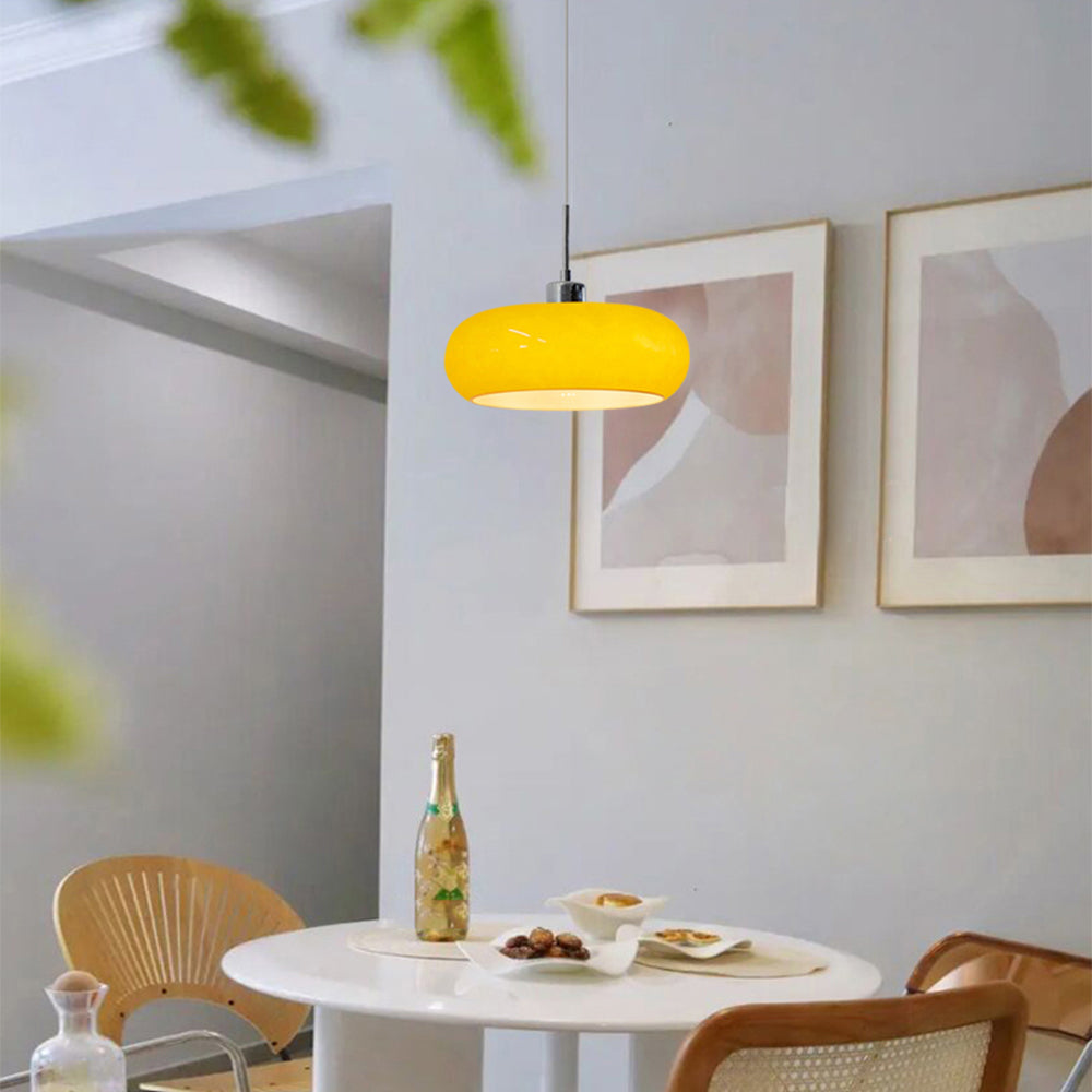 Hailea | Loaf-shaped Glass Pendant Light