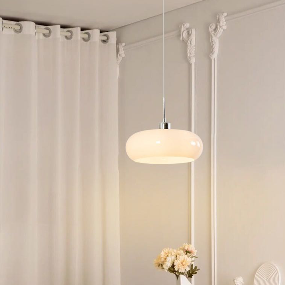 Hailea | Loaf-shaped Glass Pendant Light