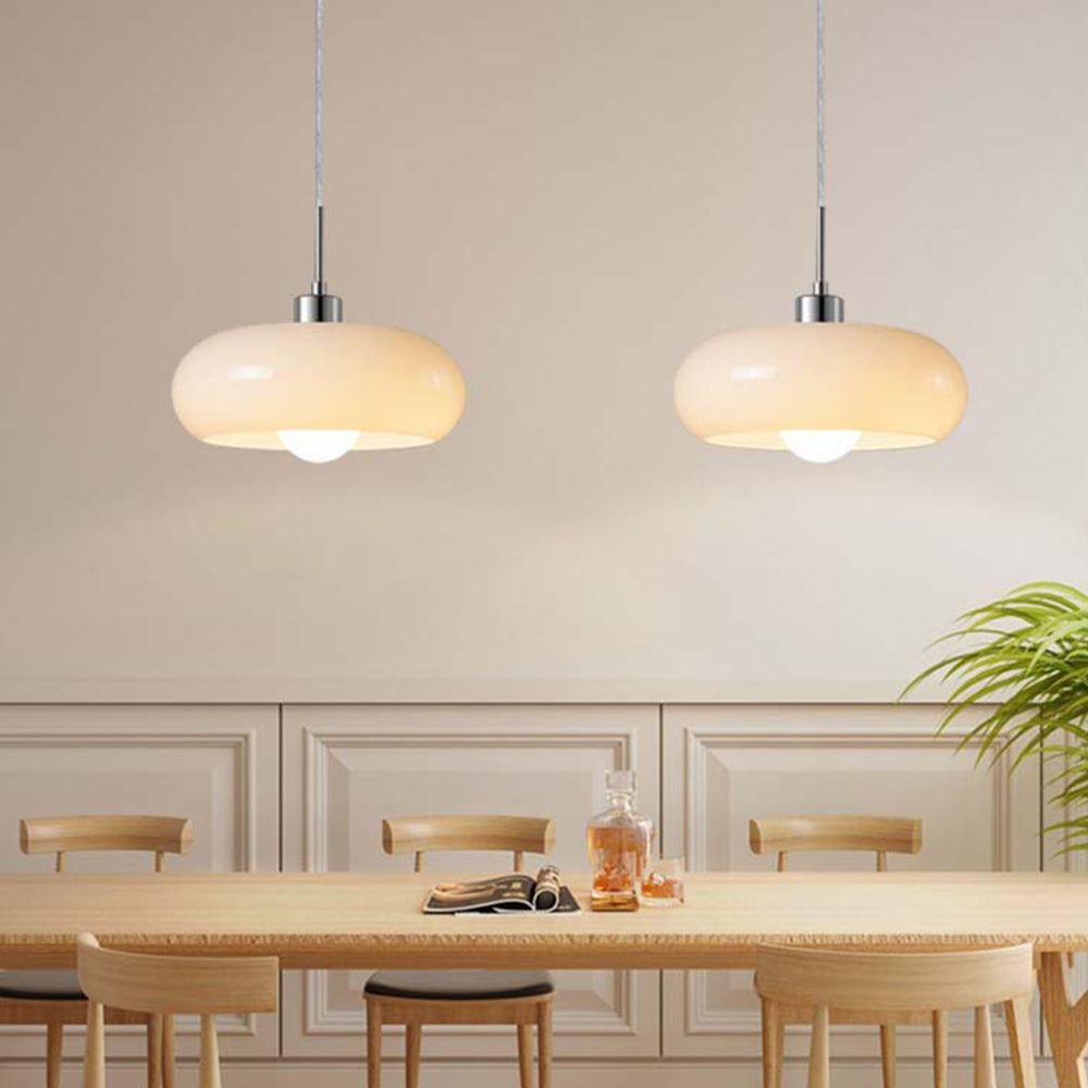 Hailea | Loaf-shaped Glass Pendant Light
