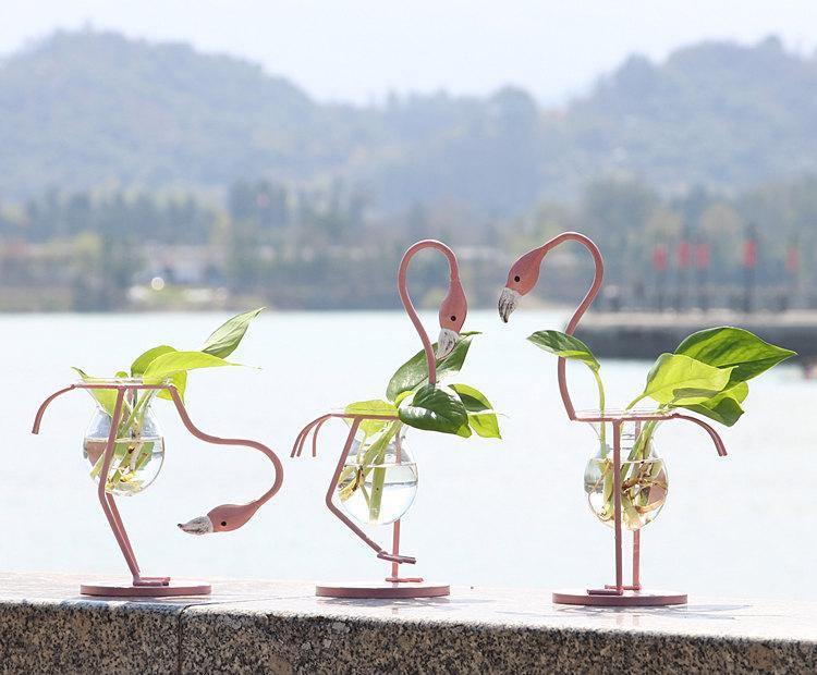Isla | Tropical Flamingo Propagation Vase