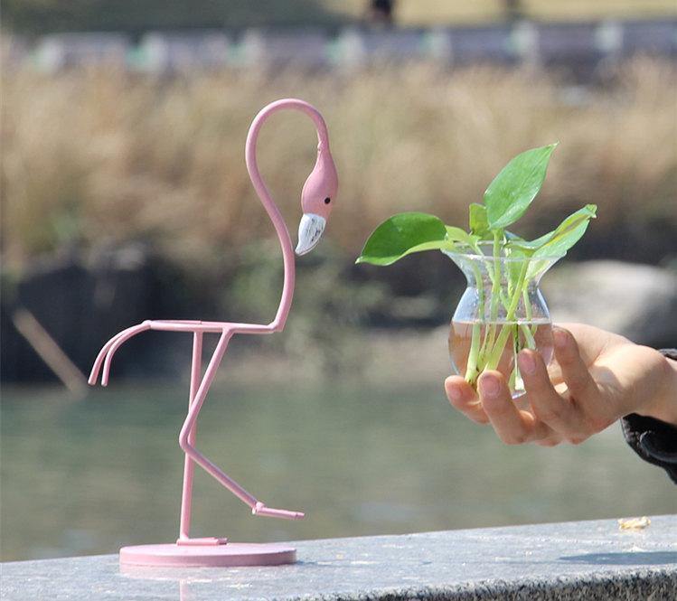 Isla | Tropical Flamingo Propagation Vase
