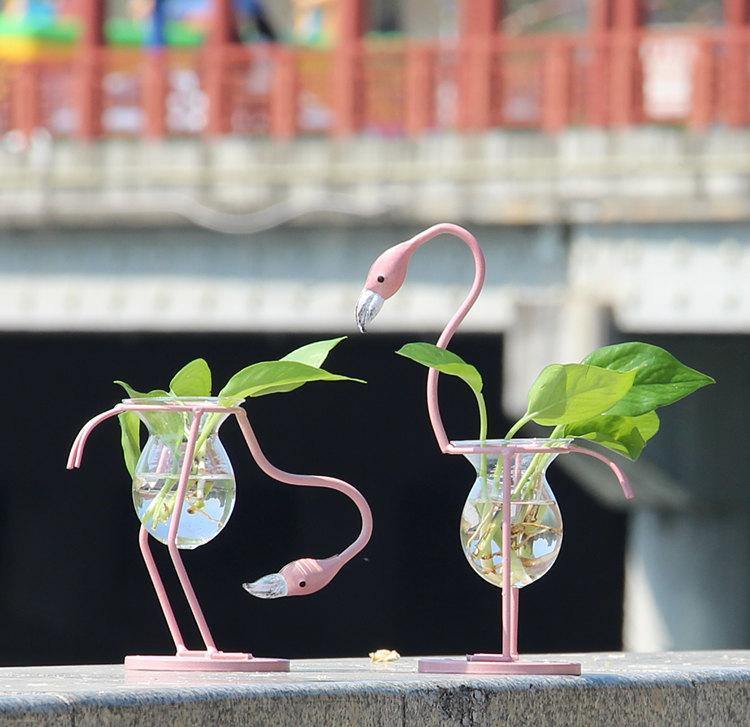 Isla | Tropical Flamingo Propagation Vase
