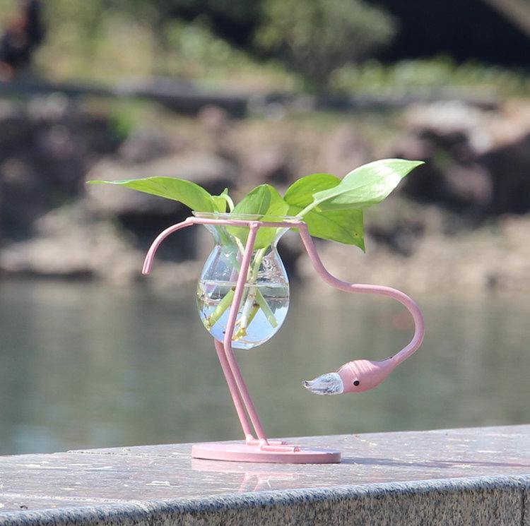 Isla | Tropical Flamingo Propagation Vase