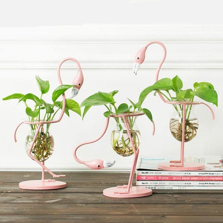 Isla | Tropical Flamingo Propagation Vase