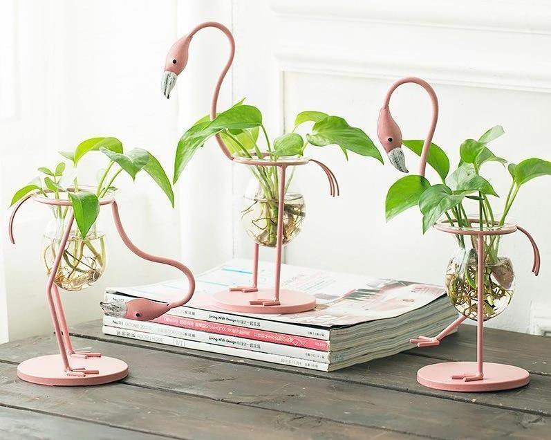 Isla | Tropical Flamingo Propagation Vase