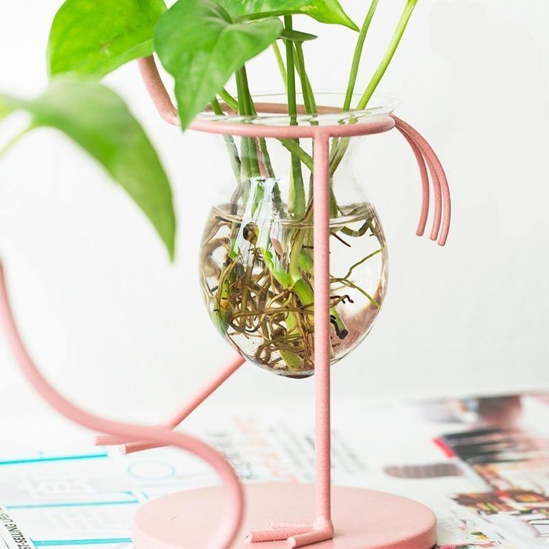 Isla | Tropical Flamingo Propagation Vase