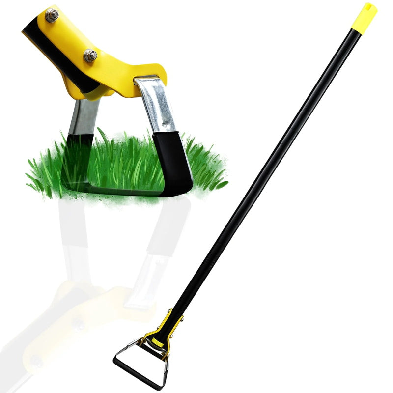 Kael | Black Adjustable Weeding Stirrup Hoe (30-61 Inch)