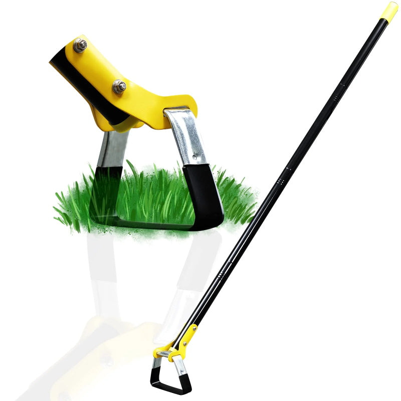 Kael | Black Adjustable Weeding Stirrup Hoe (30-61 Inch)