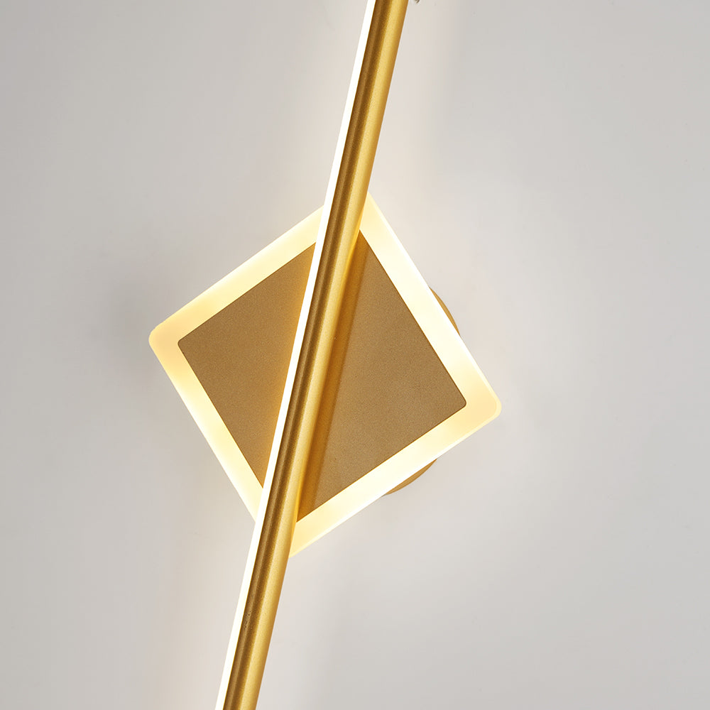 Leora Led Wall Light | Modern Round Or Square Wall Lamp