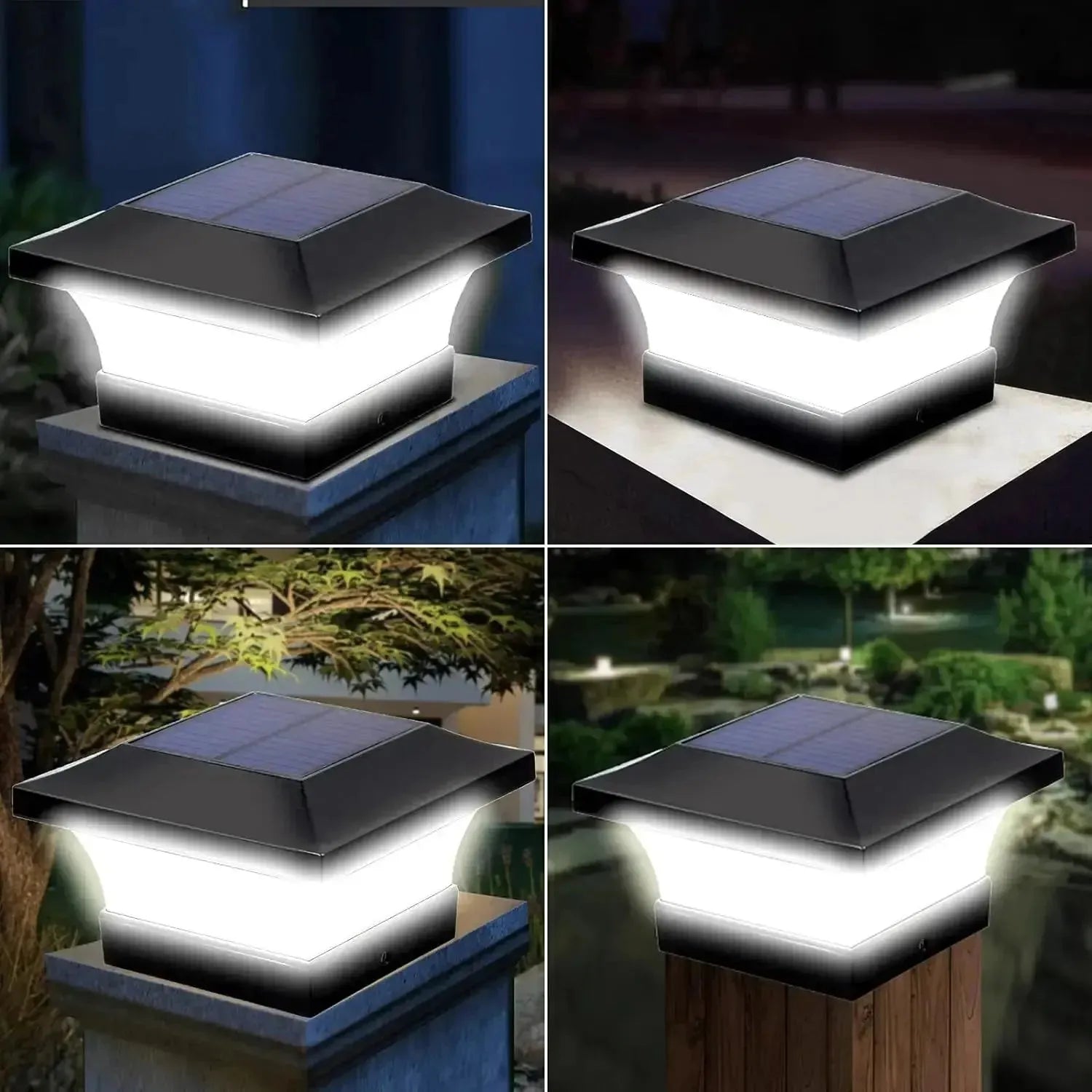 LumaGate | Solar-Powered Garden Gate Light – Eco-Friendly Outdoor Illumination