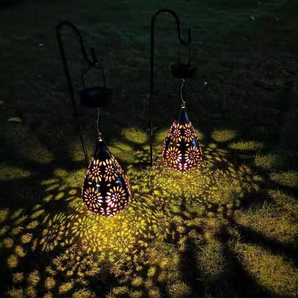 LumaGlow | Decorative Solar-Powered Waterproof Outdoor Hanging Light