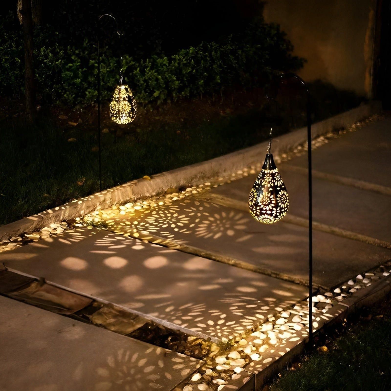 LumaGlow | Decorative Solar-Powered Waterproof Outdoor Hanging Light