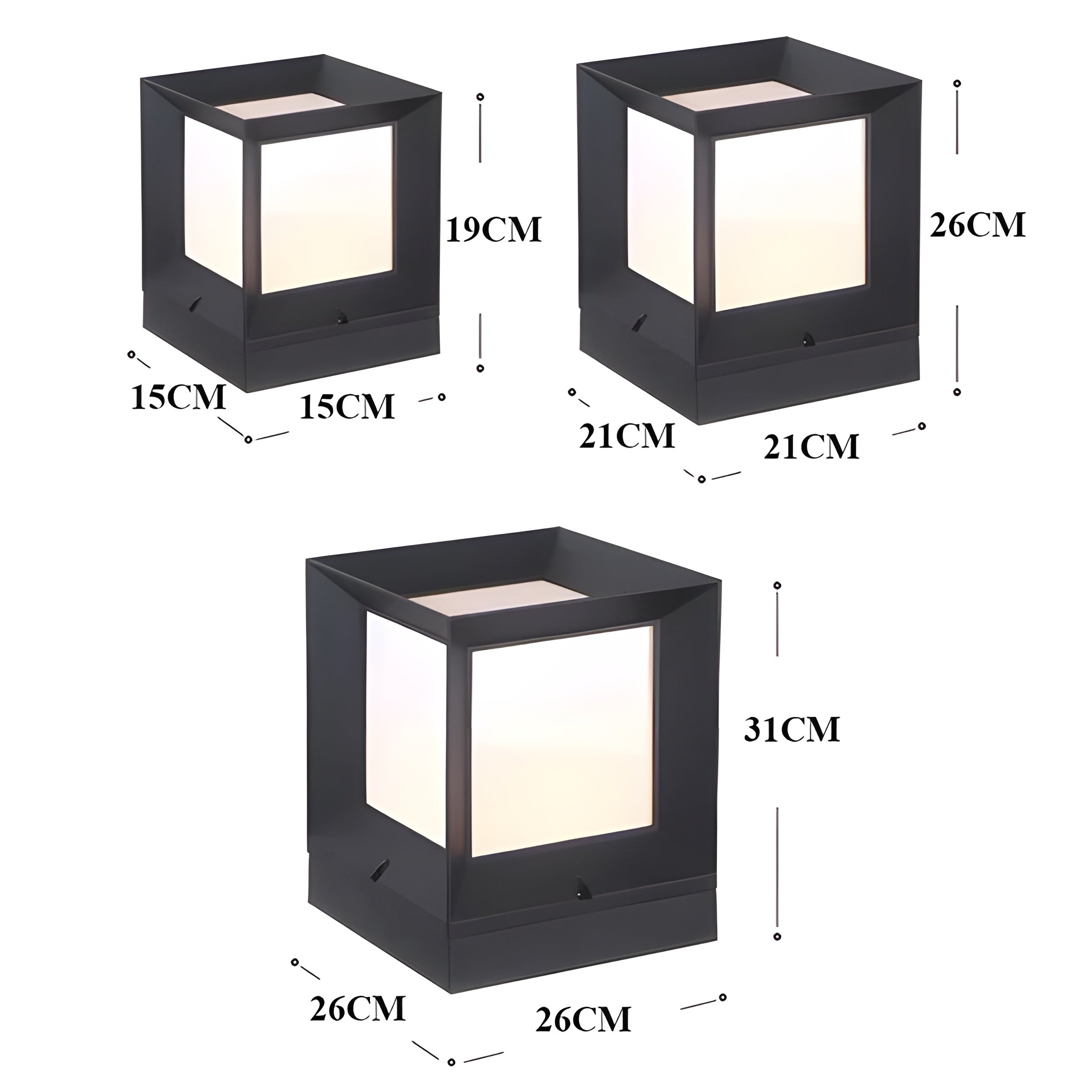 LumeLite | Elegant LED Outdoor Column Lamp