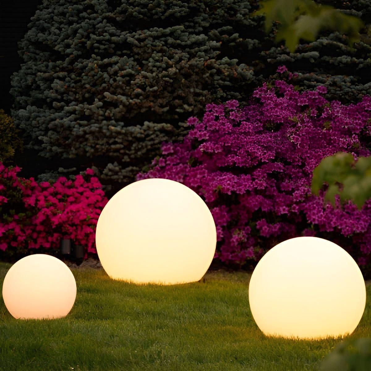 LumiSphere | Waterproof Color-Changing LED Garden Light – Enchanting Glow for Your Outdoor Space