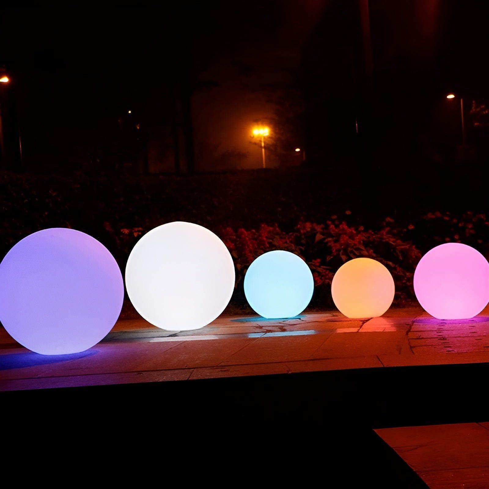 LumiSphere | Waterproof Color-Changing LED Garden Light – Enchanting Glow for Your Outdoor Space
