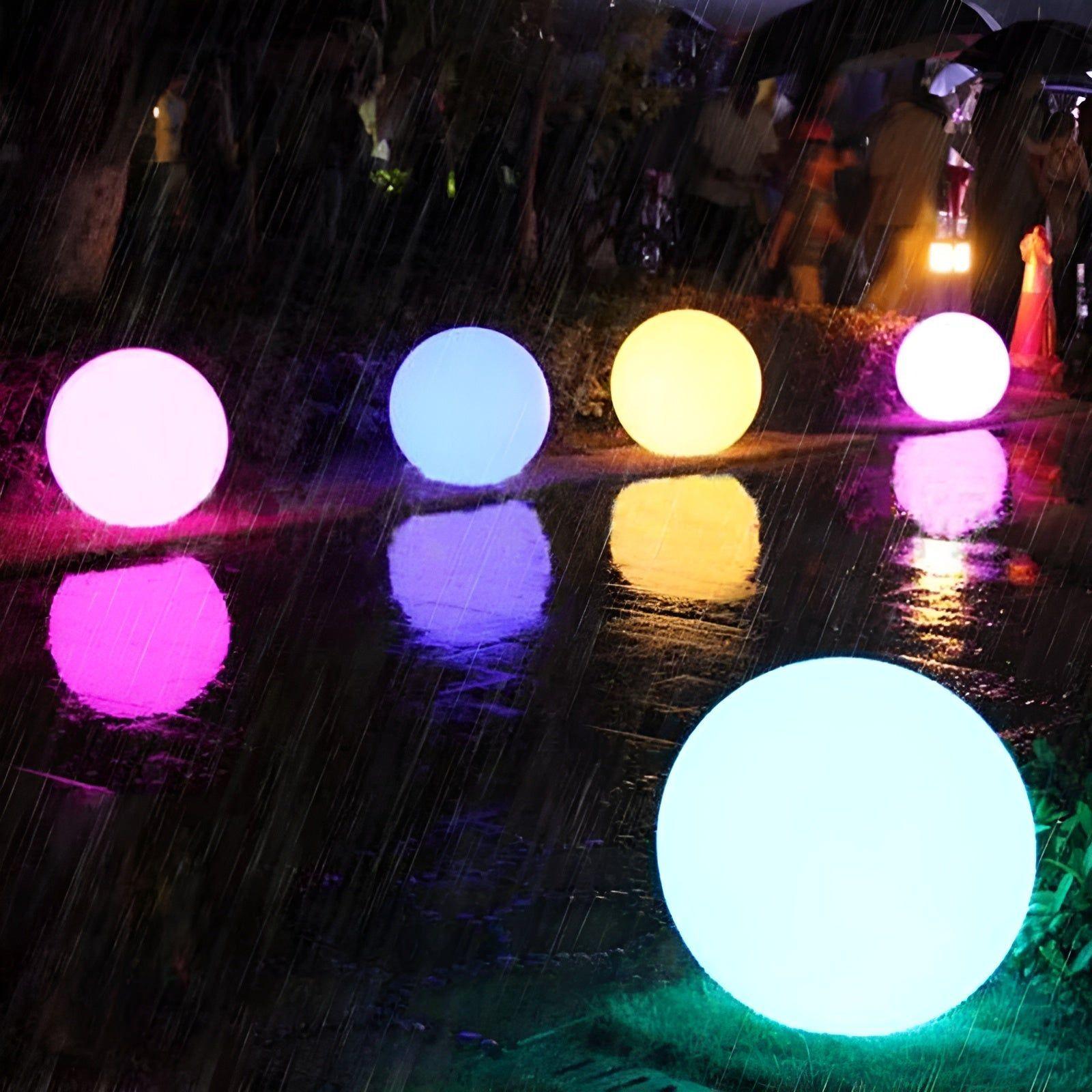 LumiSphere | Waterproof Color-Changing LED Garden Light – Enchanting Glow for Your Outdoor Space