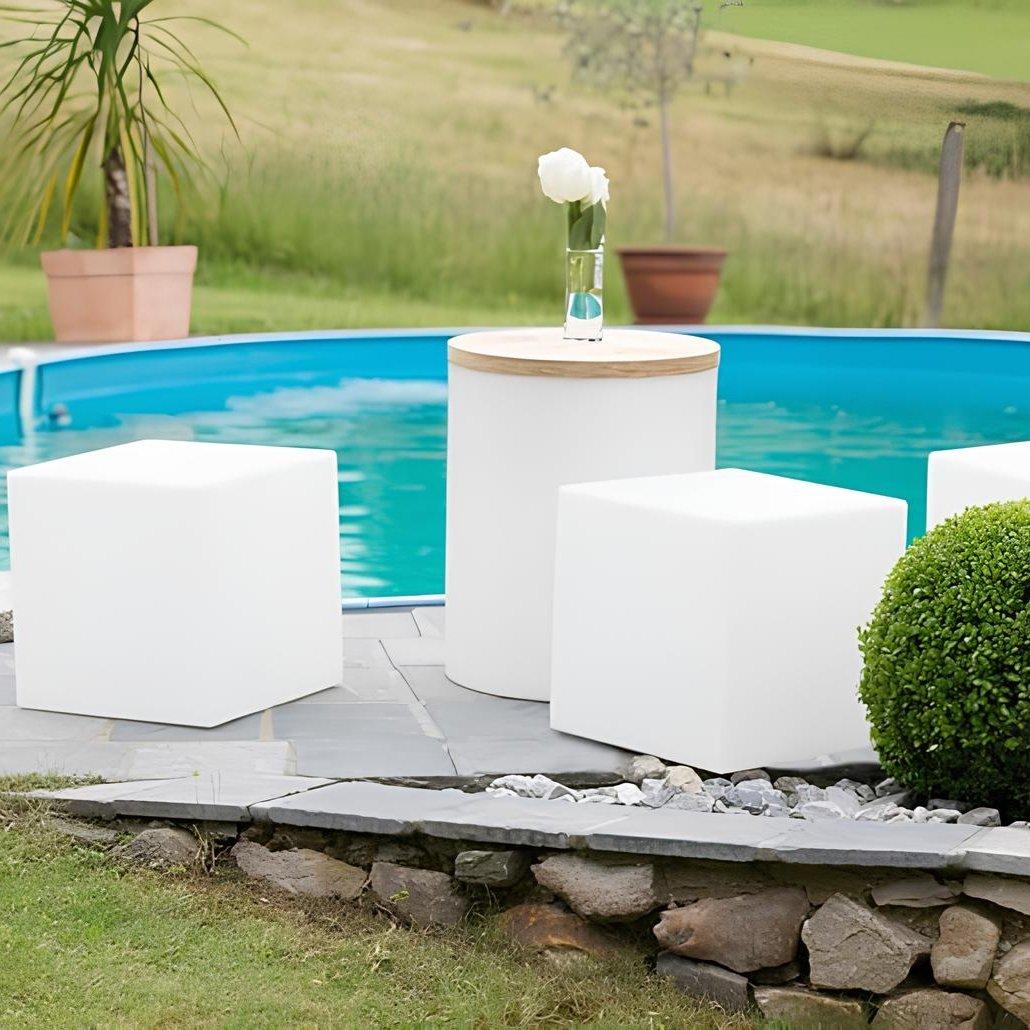 Luminex Cube Light | Modern Cubic Garden Lamp