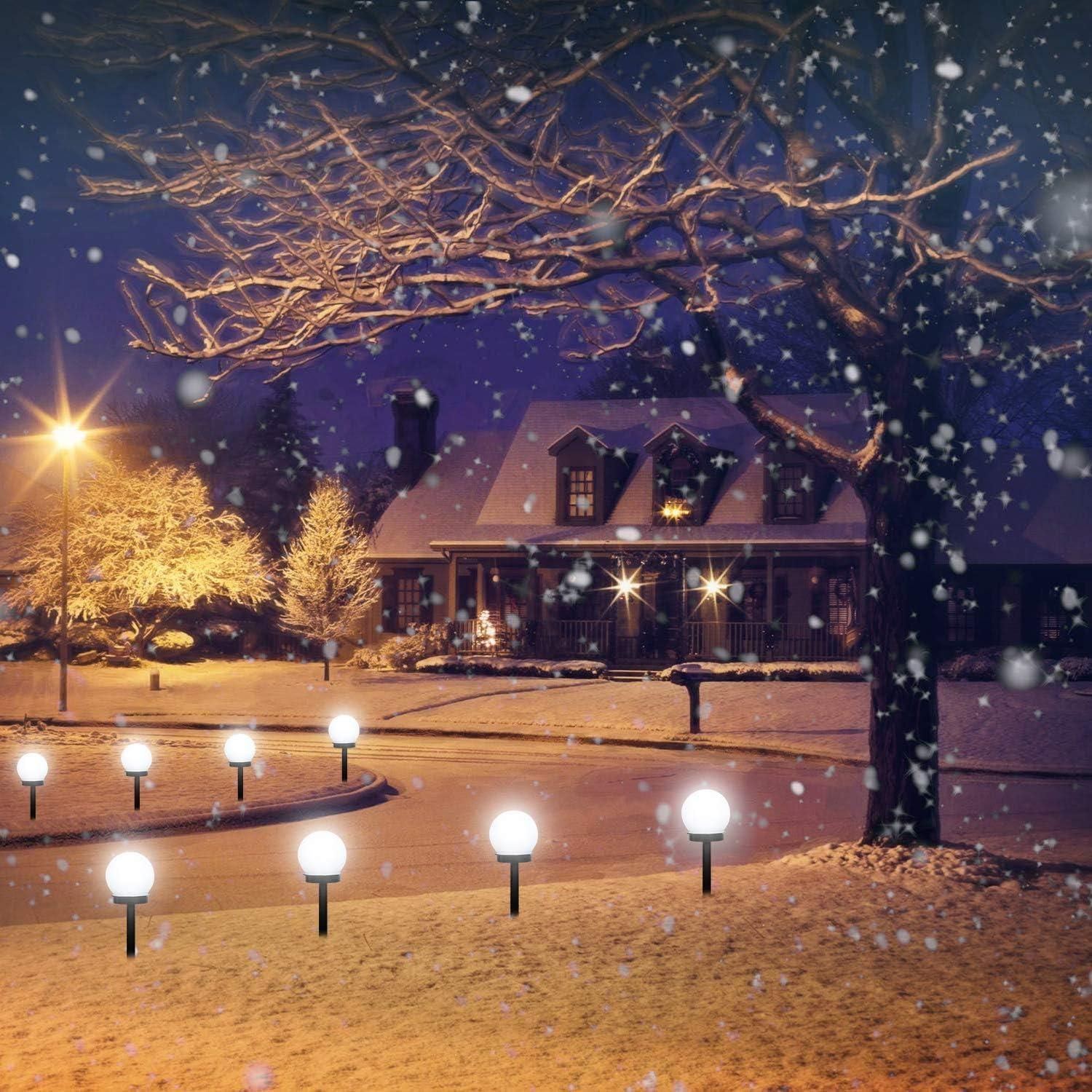 LumoBright | 3-Pack Solar-Powered Waterproof LED Garden Lights