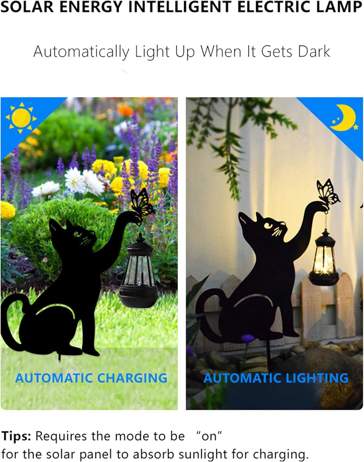 LumoPets | Solar Cat & Dog Garden Stake Light