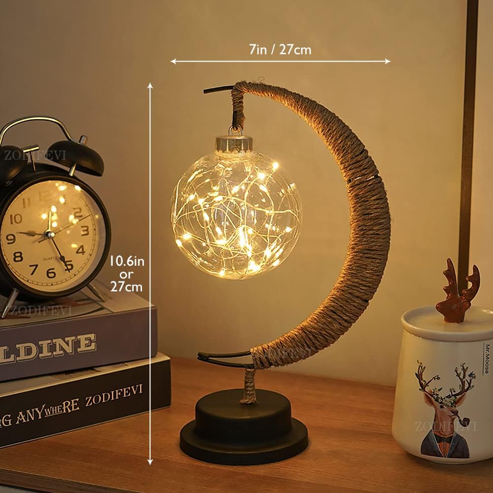 Lunara | Enchanting Moon-shaped Ambient Lamp
