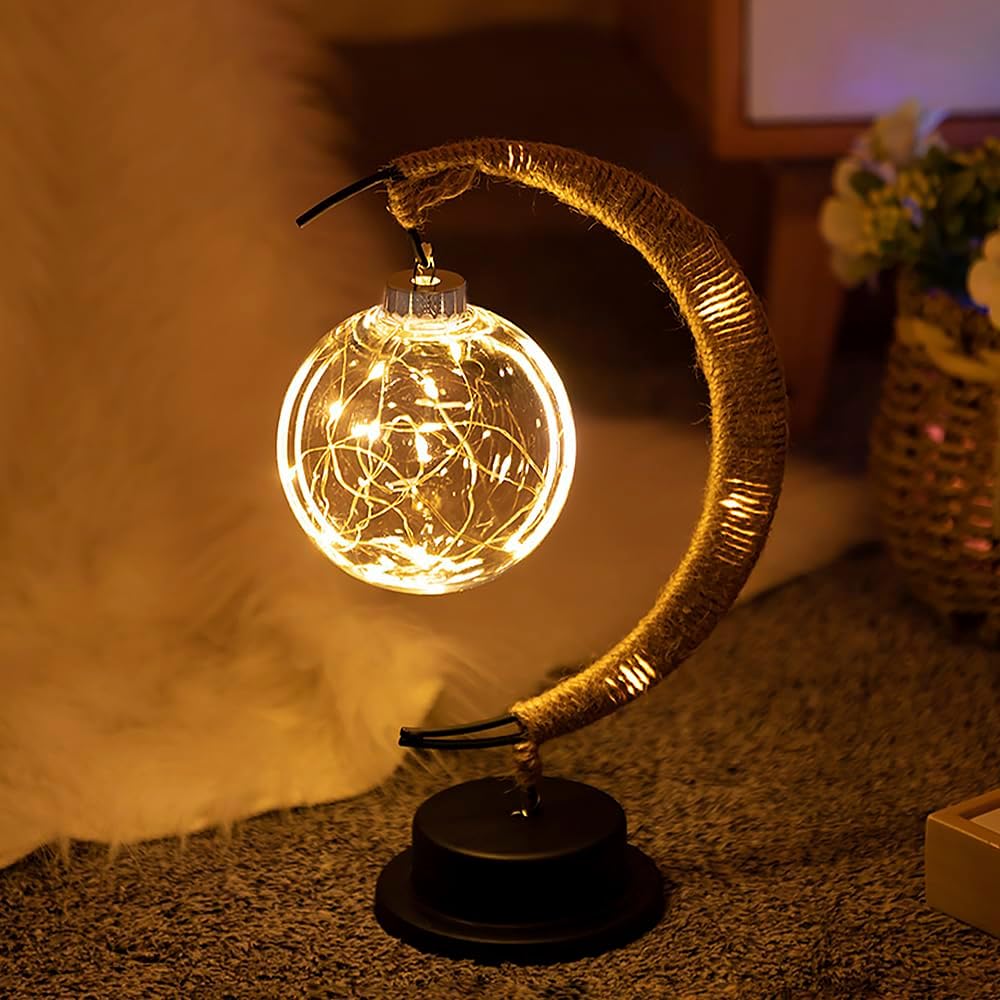 Lunara | Enchanting Moon-shaped Ambient Lamp