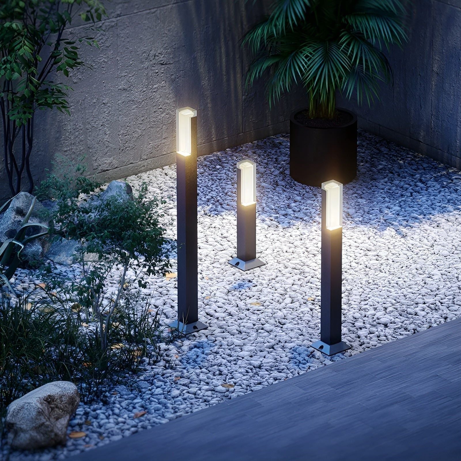 LuxeGlow | LED Outdoor Garden Light – Elegant Illumination for Your Garden