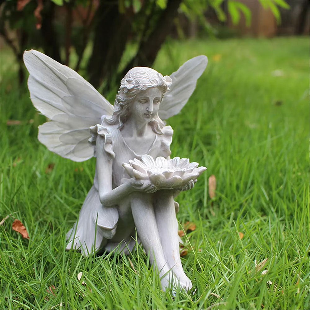 MiraMist | Fairy Solar Shower Light Bird Feeder