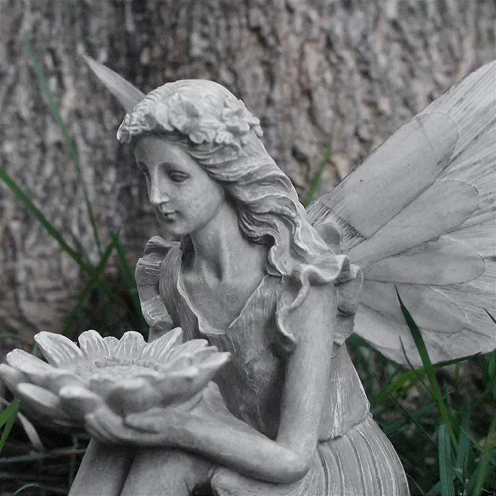 MiraMist | Fairy Solar Shower Light Bird Feeder