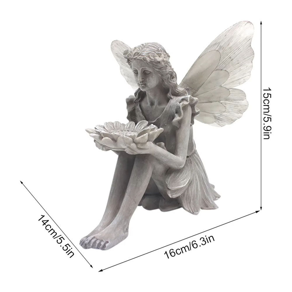 MiraMist | Fairy Solar Shower Light Bird Feeder
