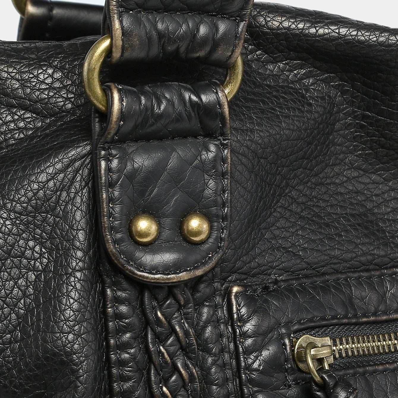Nomadora | Vintage Black Tote Bag