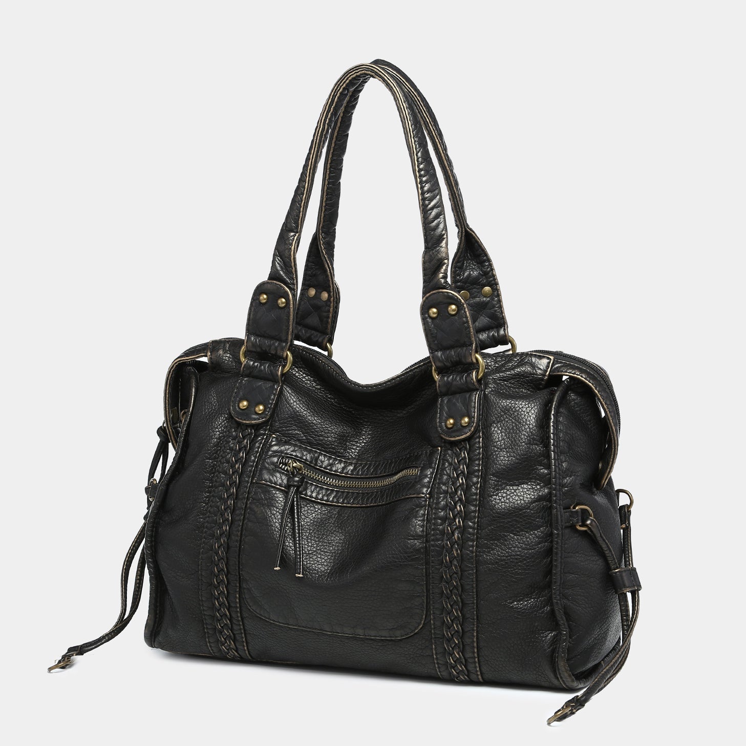 Nomadora | Vintage Black Tote Bag