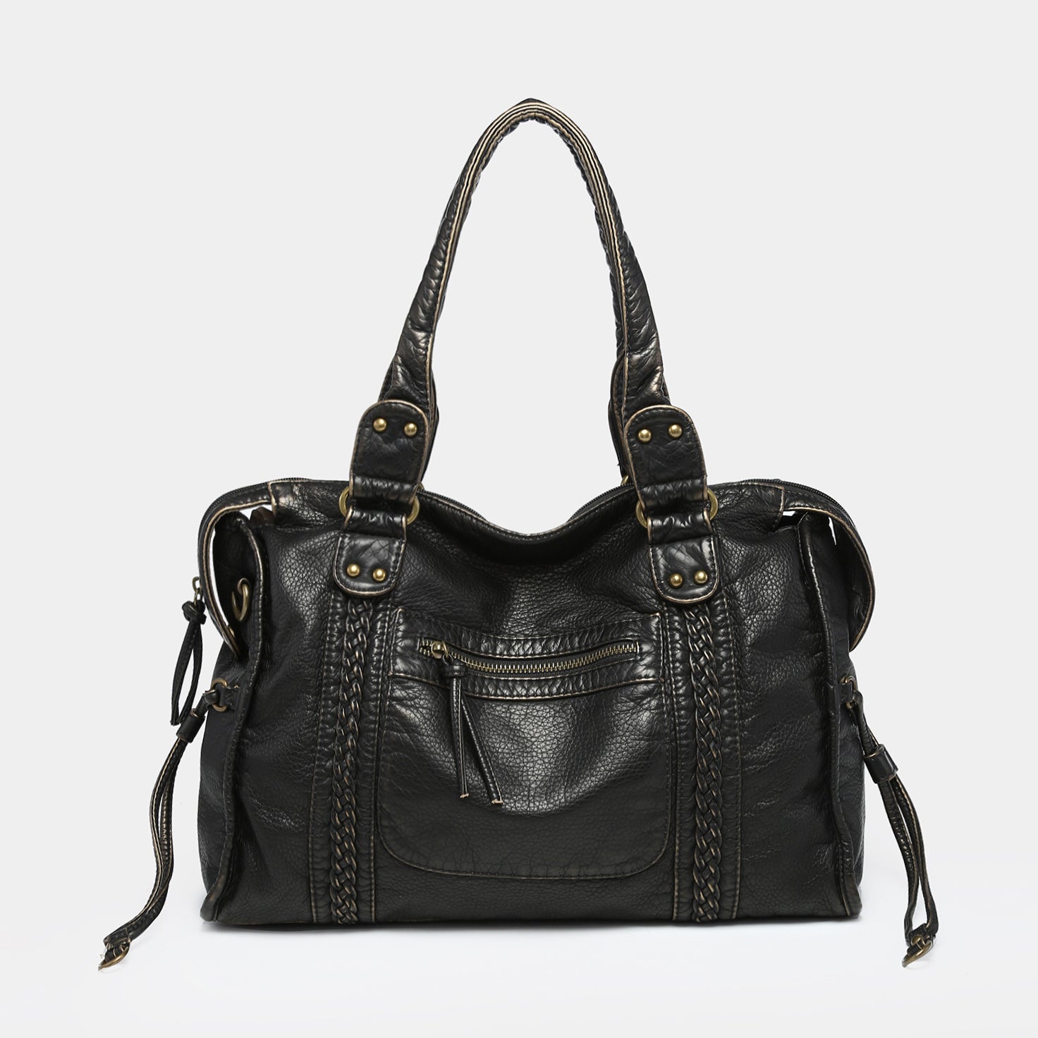Nomadora | Vintage Black Tote Bag