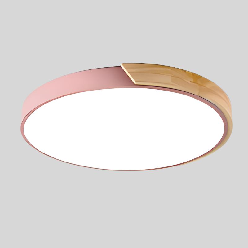 NordLuxe | Wooden Macaron Ceiling Light