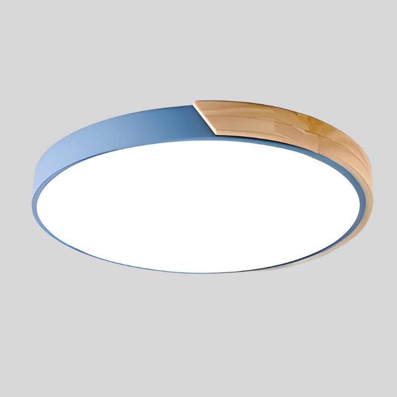 NordLuxe | Wooden Macaron Ceiling Light