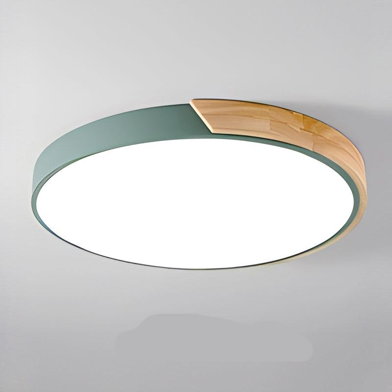 NordLuxe | Wooden Macaron Ceiling Light