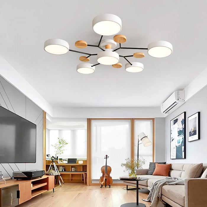 Nordglow | Sculptural Led Ceiling Light With Branches