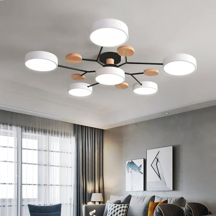 Nordglow | Sculptural Led Ceiling Light With Branches