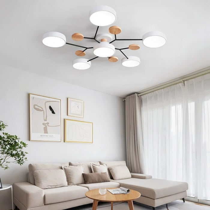 Nordglow | Sculptural Led Ceiling Light With Branches