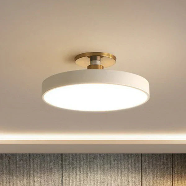 Nordic Round Led Ceiling Light | Modern Flush Mount Fixture