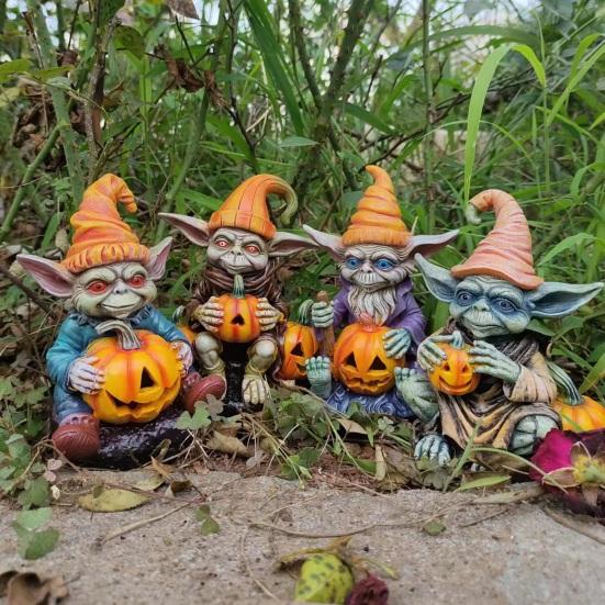 Pumpkin Patch Gnome | Whimsical Autumn Home Décor