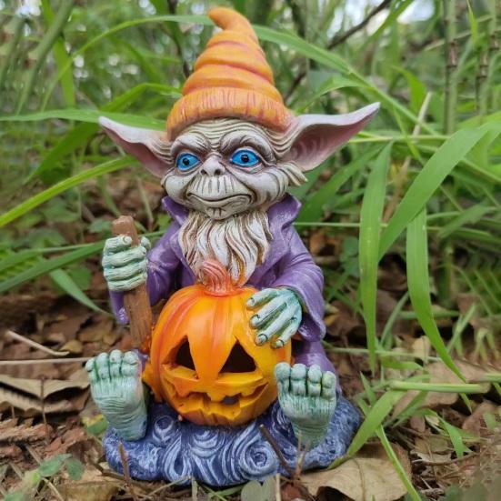 Pumpkin Patch Gnome | Whimsical Autumn Home Décor