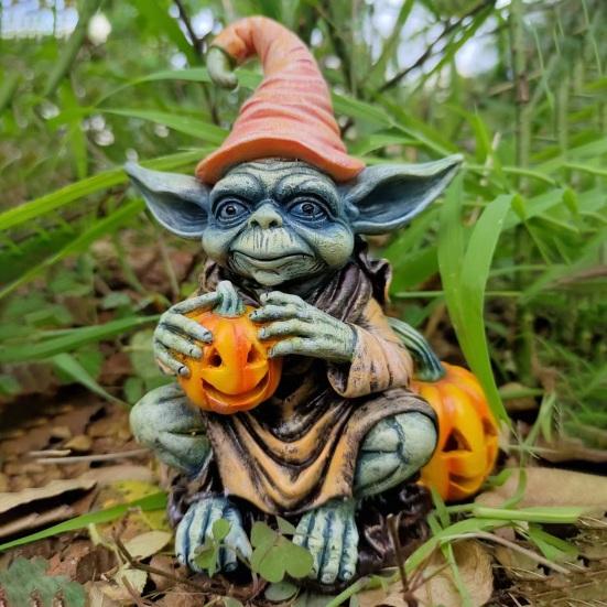 Pumpkin Patch Gnome | Whimsical Autumn Home Décor